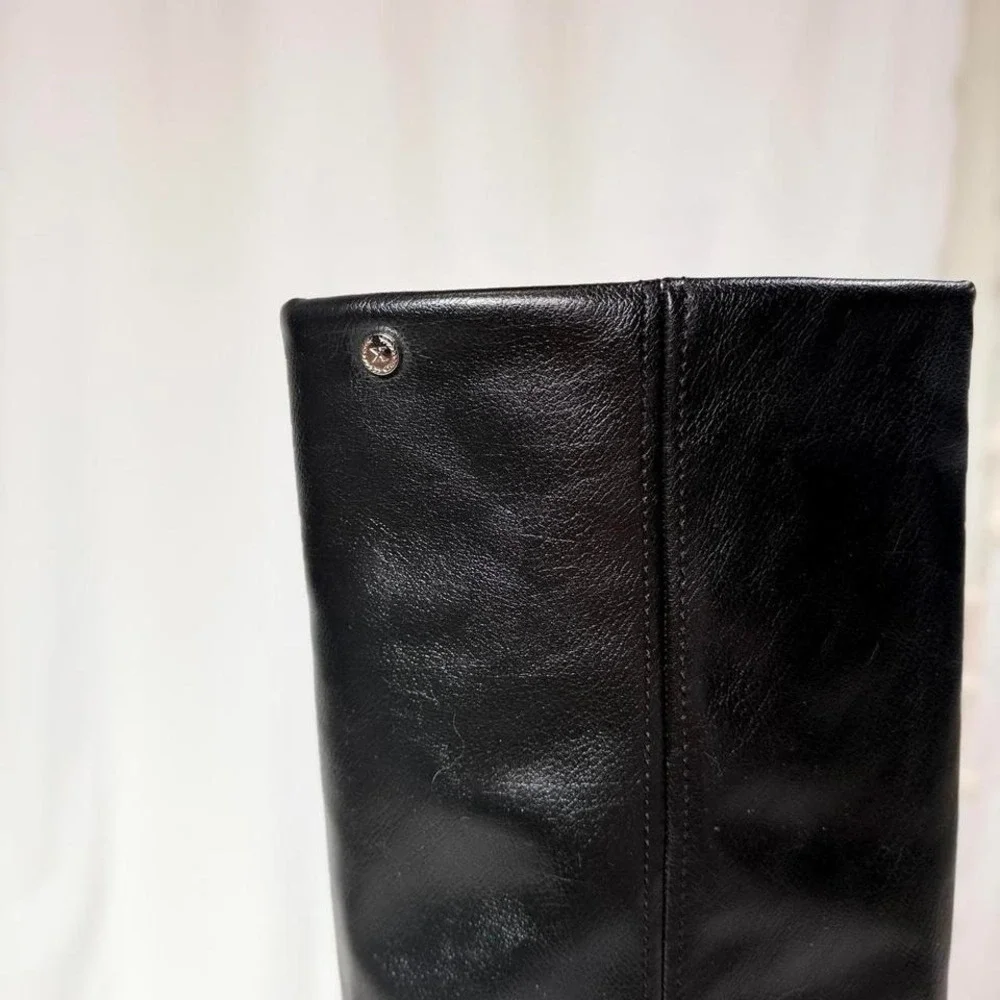 XTI Black Knee-High Boots‎ – New / Pre-Owned – Women's 7 (EU 37)